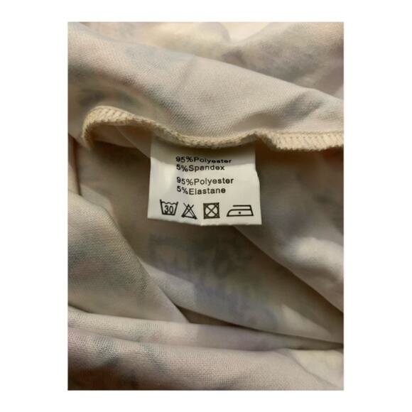 Scarlet Darkness Floral Midi Dress Size XL Victorian Sundress Prairie Fairy - Picture 7 of 7